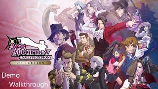 Ace Attorney Investigations Collection  Demo [upl. by Kapoor]