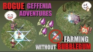 RagnarokPH Rogue Geffenia Adventures  Farming wout Bubble Gum [upl. by Leuqar]