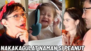 VILMA Santos Luis at Jessy Mendiola NaSHOCK Kay Baby Peanut Marunong ng KILIGIN at MakipagUsapðŸ¥œ [upl. by Wittie]