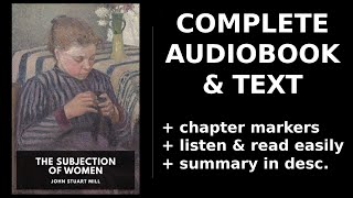 The Subjection of Women 💛 By John Stuart Mill FULL Audiobook [upl. by Hameean972]