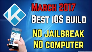 Best kodi PlayGlass build and how to install NO jailbreak NO computer iOS 81021 for FREE [upl. by Aryhs]