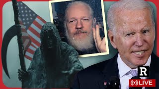 BREAKING Julian Assange will DIE if the US gets their hands on him  Redacted with Clayton Morris [upl. by Nereen]