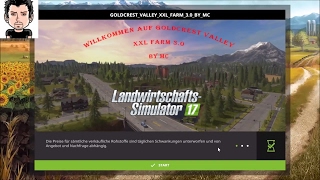 LS 17 Mapvorstellung Goldcrest Valley XXL Hof Landwirtschafts Simulator 17 [upl. by Yenhpad131]