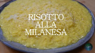 Creamy Risotto alla Milanese Saffron Risotto Recipe [upl. by Nawaj]