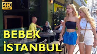 Istanbul Bebek Walking Tour 4K UHD  Bebek Neighbourhood  istanbul vlog [upl. by Giavani]