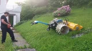 ULTIMATE LAWN MOWER remote controlled brielmaier with muthing Flail Mower [upl. by Linkoski]