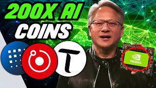 Top 7 AI DePin amp GPU Crypto Altcoins To 50x200x By 2025 NVIDIA POTENTIAL [upl. by Arualana]