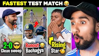 HISTORICAL WIN Rohit amp Jaiswal Batting 🥵  Kohli  Pant Runout 👀  IND vs BAN [upl. by Imas]