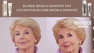 CBON RefectoCil Demo Blonde Brow amp Graphite vostfr [upl. by Anrev956]