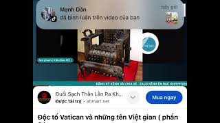 Độc tố vatican và những tên Viết gian phần 1 [upl. by Trenton]