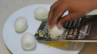 Egg Recipe  Best Side Dish For Chapati Roti Poori amp Rice  Egg Keema Recipe [upl. by Dranik]