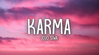 JoJo Siwa  Karma Lyrics [upl. by Therron616]