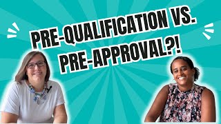 Whats the Difference Between Preapproval amp Prequalification  Holly Fye REALTOR® [upl. by Auqinat]