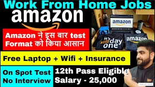 Amazon Work From Home Jobs 2023  No Interview  12th Pass Job  Online Jobs at Home  Job  Vacancy [upl. by Saunders]