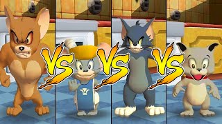 Tom and Jerry in War of the Whiskers Tom Vs Tyke Vs Monster Jerry Vs Nibbles Master Difficulty [upl. by Niriam]