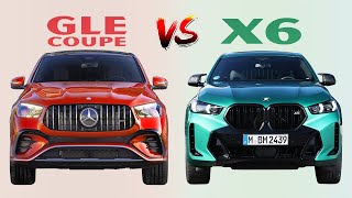 2025 Mercedes GLE Coupe vs 2025 BMW X6  Similarities And Differences [upl. by Akeinahs779]