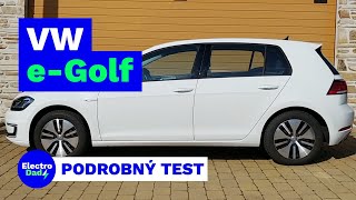 VW eGolf 358 kWh – podrobná recenze rodinného elektromobilu 2019  Electro Dad 30 [upl. by Atinehc]