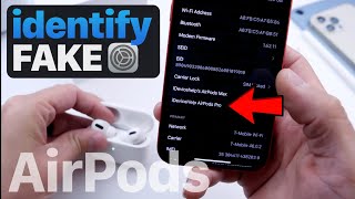 How to identify FAKE AirPods [upl. by Allegra]