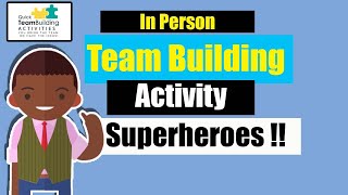 Superheroes Team Building Game [upl. by Farny]