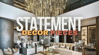 Statement Decor Pieces for Home [upl. by Ydnyl901]