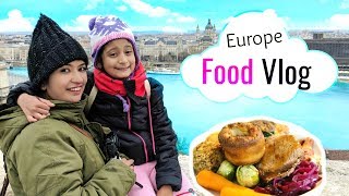 EUROPE Food Vlog  Budapest Vienna Prague MyMissAnand NishaTries CookWithNisha [upl. by Thom712]