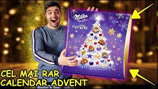 DESCHID CEL MAI UNIC CALENDAR ADVENT DE LA MILKA  Miam spart dintele [upl. by Imuya]