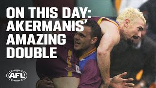 Jason Akermanis produces two insane goals in a minute  On This Day  2005  AFL [upl. by Sinne]