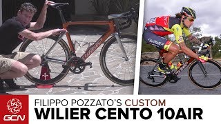 Filippo Pozzatos Custom Wilier Cento 10 Air [upl. by Ggerk33]