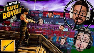 FORTNITE SNIPER VS PARKOUR  ÉPICO [upl. by Adnylg487]