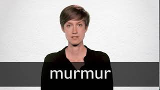 How to pronounce MURMUR in British English [upl. by Yazbak615]