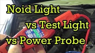 Fuel Injector Testing Noid Light vs Power Probe vs Test Light Honda [upl. by Elfreda]