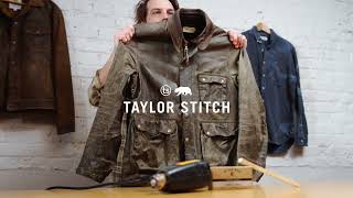 How To ReWax Your TS Jacket  Taylor Stitch Care Guide [upl. by Hoy]