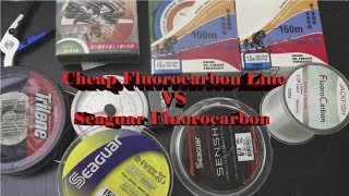 Aliexpress fishing lines reviews Fluorocarbon vs Monofilament Seaguar [upl. by Kipp947]