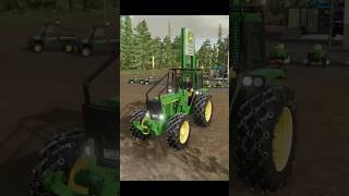 John Deere 4440 front loader fail user error lets be honest  Farming Simulator 22 fs22 shorts [upl. by Anilrac514]