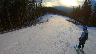 Horský resort Dolní Morava  ski  Narty  najdłuższe trasy ośrodka narciarskiego  Gimbal 4K [upl. by Nich]