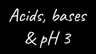 A LEVEL CHEMISTRY EXAM QUESTION WALKTHROUGH  ACIDS BASES amp pH 3 [upl. by Bromleigh715]