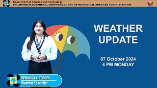 Public Weather Forecast issued at 4AM  October 08 2024  Tuesday [upl. by How]