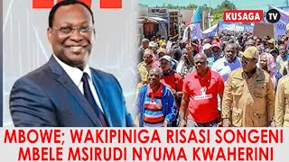 FREEMAN MBOWE  MKISIKIA NIMEPIGWA RISASI MSIRUDI NYUMA NIOMBEENI ROHO YANGU IPUMZIKE MAHALI PEMA [upl. by Angelica386]