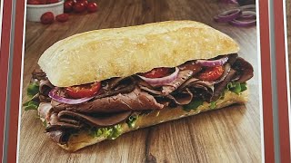 Costco Roast Beef Sandwich [upl. by Bred]