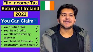 Income Tax Ireland 2023  Step by Step process  JoshingAroundYouTube [upl. by Aninay]