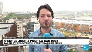 Jour de lancement pour la CAN 2024 • FRANCE 24 [upl. by Oicneserc368]