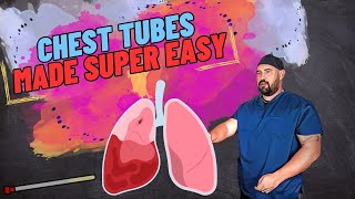 Chest Tubes Made Super EASY [upl. by Nede]