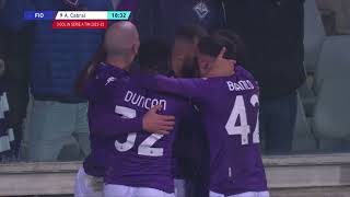 Highlights Fiorentina vs Monza 11 Cabral Augusto [upl. by Laris]