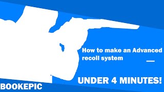 How to make an Advanced recoil system Roblox studio SpringModule OUTDATED [upl. by Nealah]