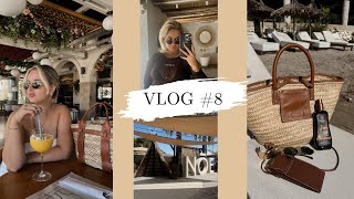 OP VAKANTIE REIZEN ETEN amp MOOISTE BEACHCLUB  VLOG 8 [upl. by Lutim]