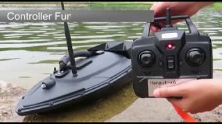 Flytec 20115 Fish Finder 15kg Loading 500m 54kmh Double Motor Fishing Bait Boat RM10231UK [upl. by Yhtuv]