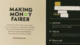 GLINT Gold Debit Card Review  Purchase Items With GOLD [upl. by Norrahc]