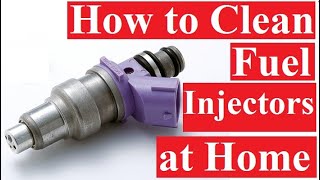 How to do DIY fuel injector cleaning at home [upl. by Zaller718]