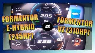 Cupra Formentor VZ VS Cupra Formentor EHybrid  0200kmh  CarPerformance Media [upl. by Van]