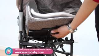 MacroBaby  Chicco Trio Living Stroller Travel System [upl. by Levan893]